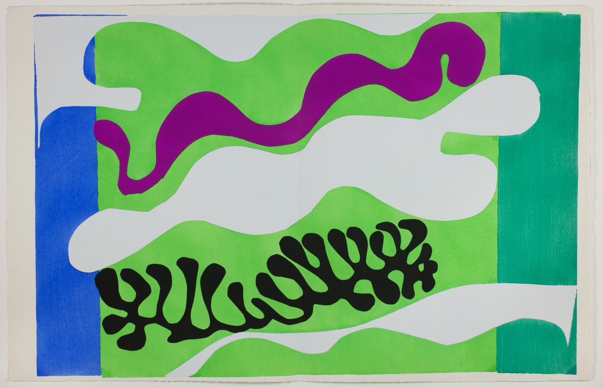 Lagoon, from Jazz, 1947 Get more Matisse 🍒 linktr.ee/matisse_artbot