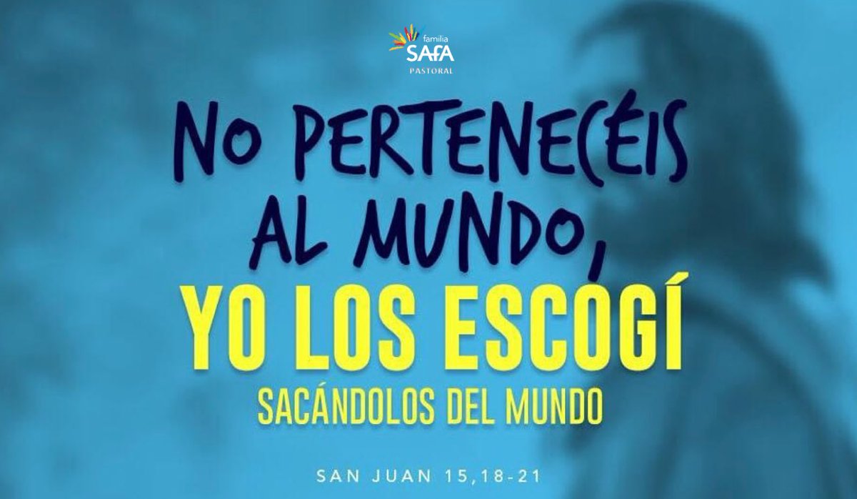 #GospelOfTheDay #EvangelioDeHoy #contempla_Safa @safahermanos @Oracion_SaFa @FamiliaSaFa @PastoralSafaMad @ValladolidSaFa @fpsafavall @safatorino @AnimasafaOnlus #Pascua2024 #pascua