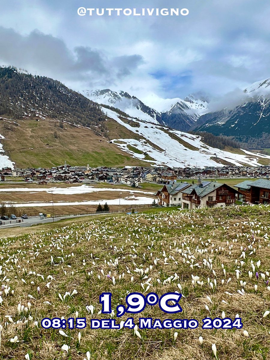 Buongiorno e buon fine settimana da Livigno amici, anche oggi nuvole, ma fa niente, riposiamo👍😊

#livigno #tuttolivigno #meteo #meteolivigno #meteomontagna #livignoèsemprebello #finestagione