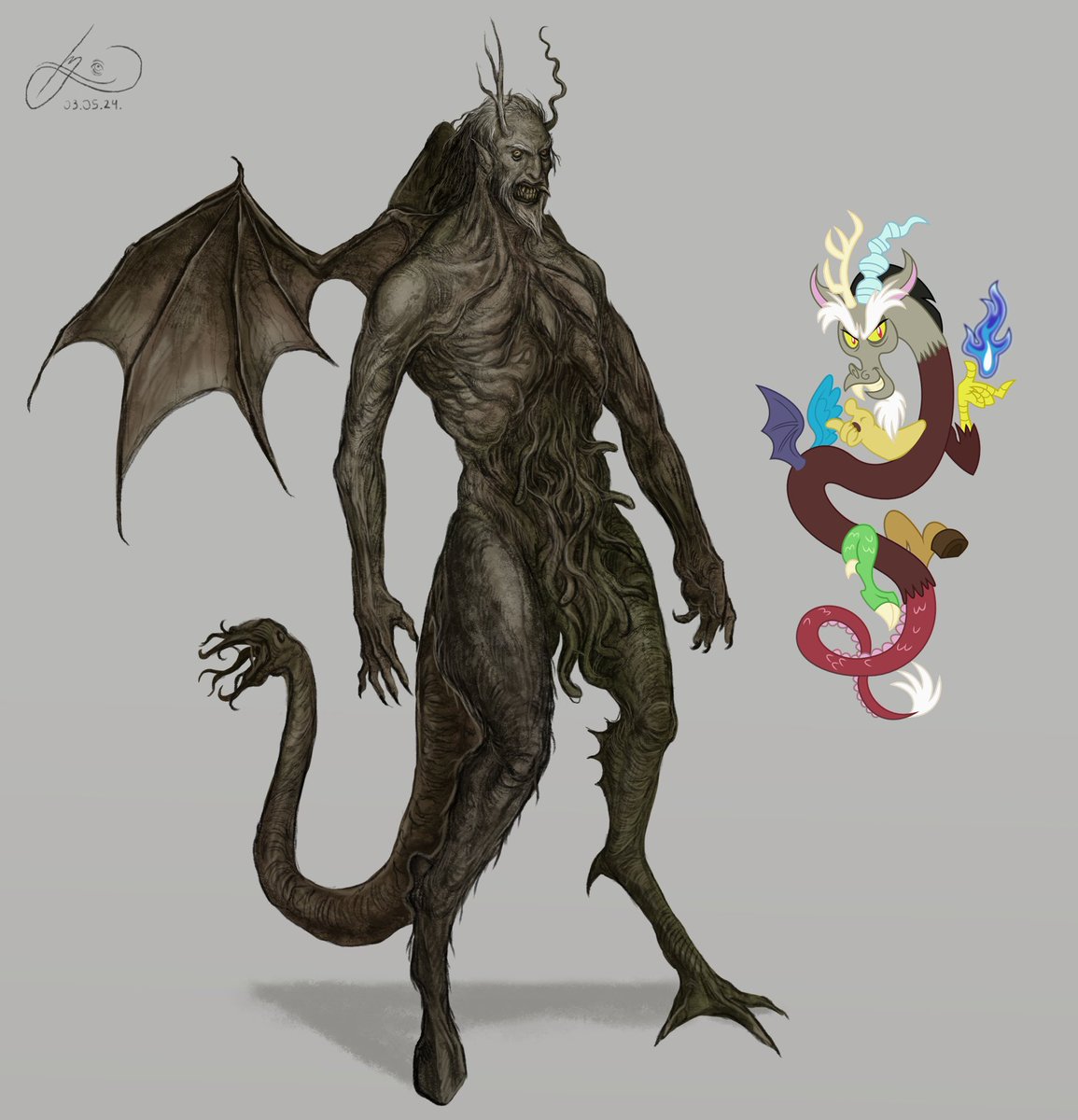 humanization of discord, but let's make it more correct

#horrorartist #horror #mlp #mylittlepony #discord