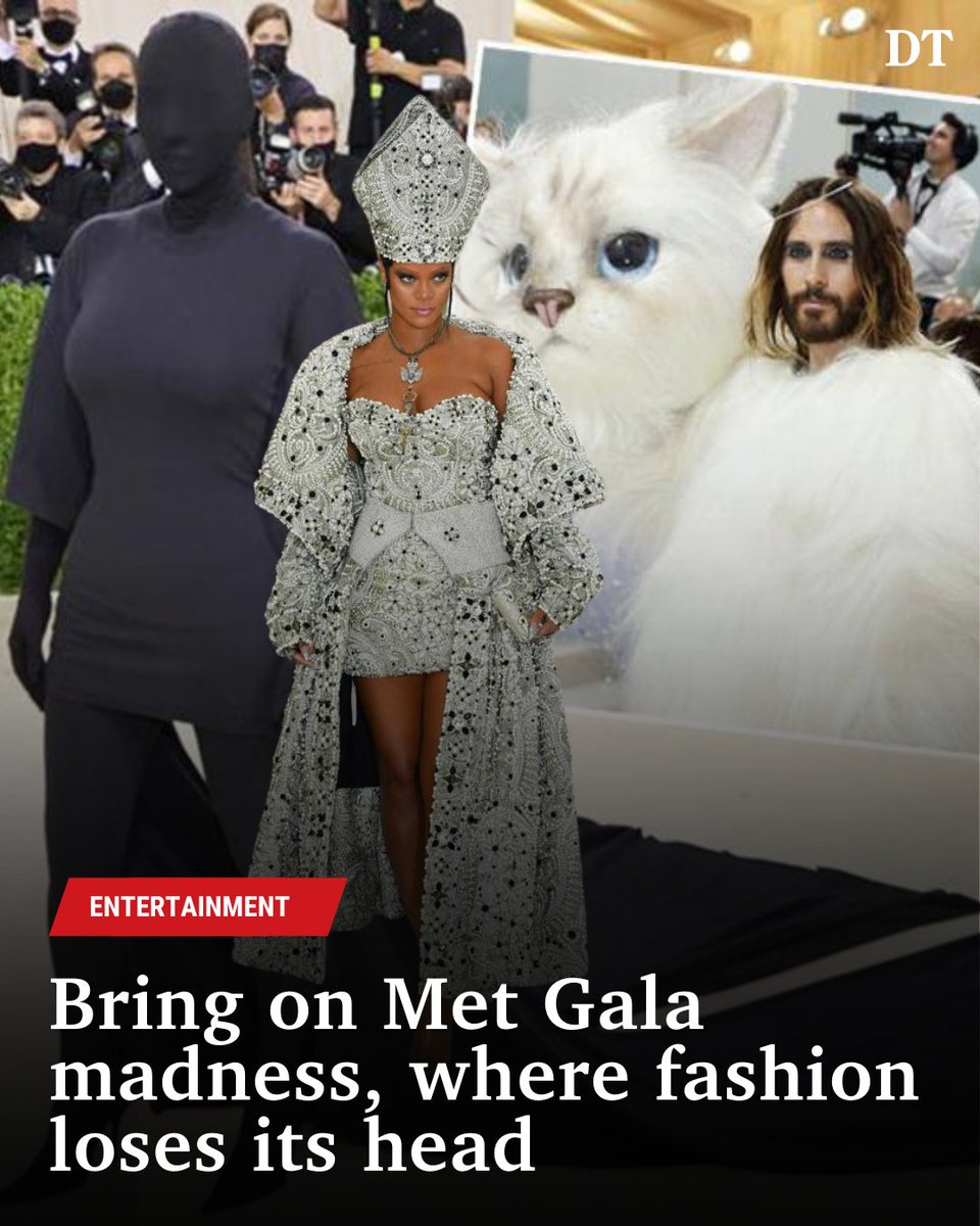 Stuck for big event outfit inspiration? Look no further than the Met Gala, where nothing wardrobe fails are celebrated, and nothing succeeds like fashion excess, writes Kerry Parnell 👉 bit.ly/44uqlfi.