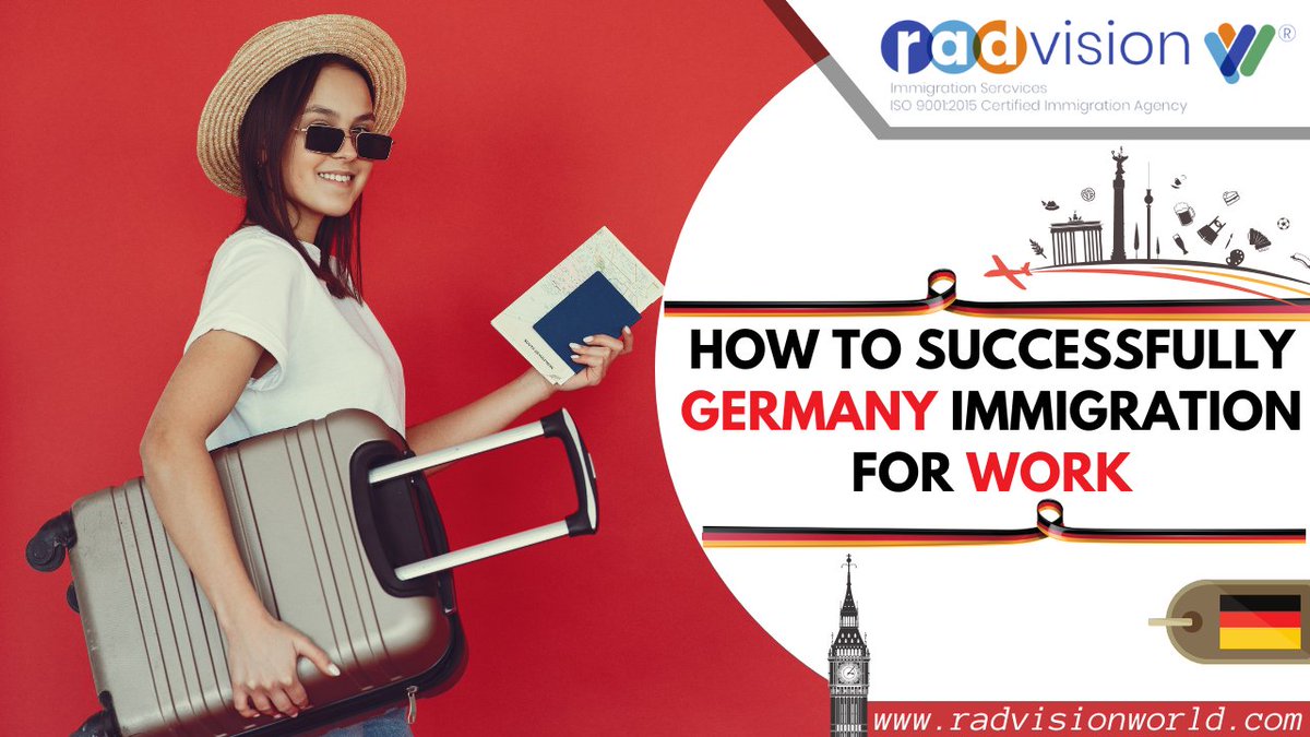 🌍✈️ Dreaming of working in Germany? Our latest blog simplifies the immigration process for you! 📝 Check it out 👉 linkedin.com/pulse/how-succ… #GermanyImmigration #WorkInGermany #RadvisionWorld #CareerAbroad #WorkAbroad #ImmigrationAdvice