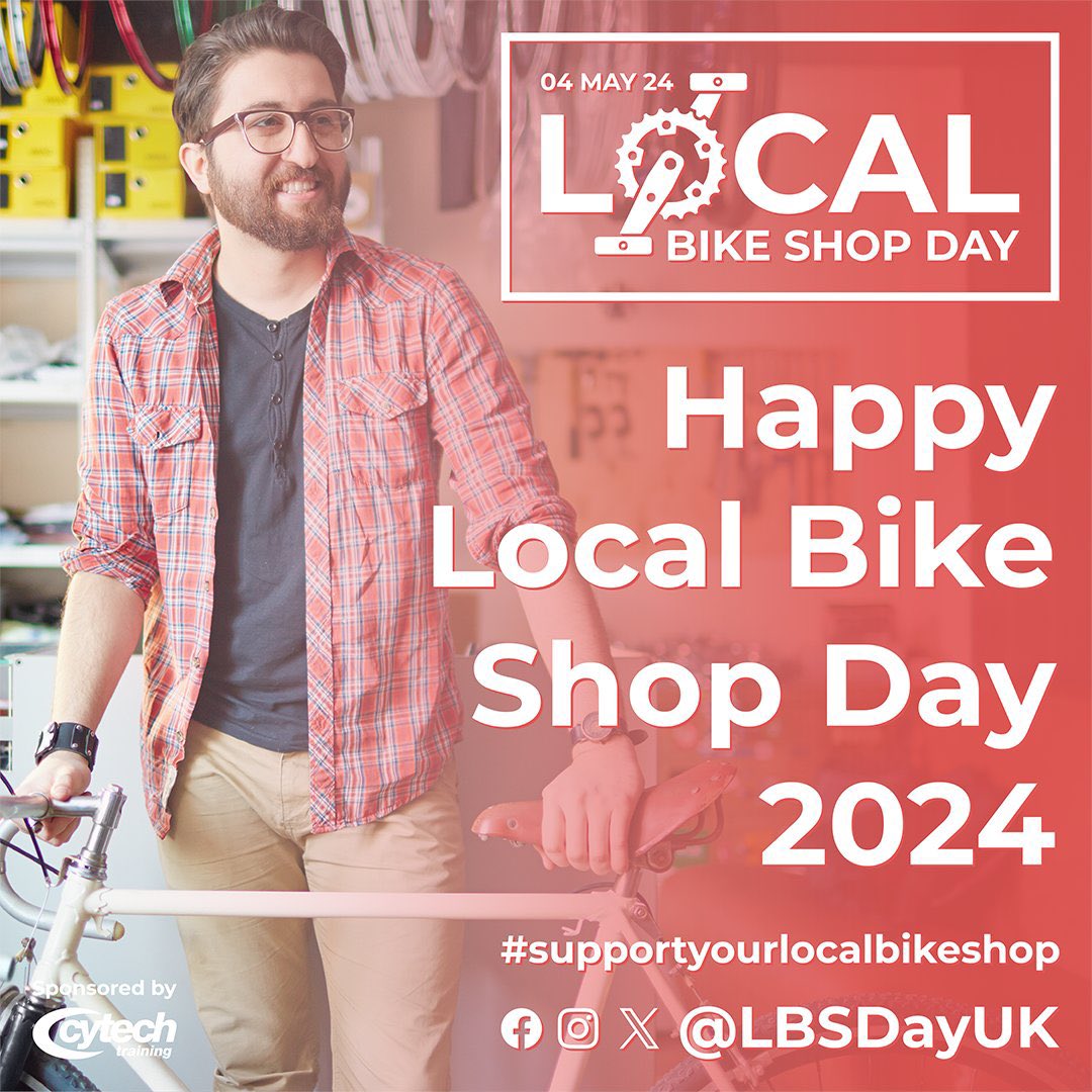 As it’s #localbikeshopday why not pop in and see us at the Bikery? We have coffee and always time to chat bikes. Maybe even an offer or two for you.

#SupportLocal #cycling