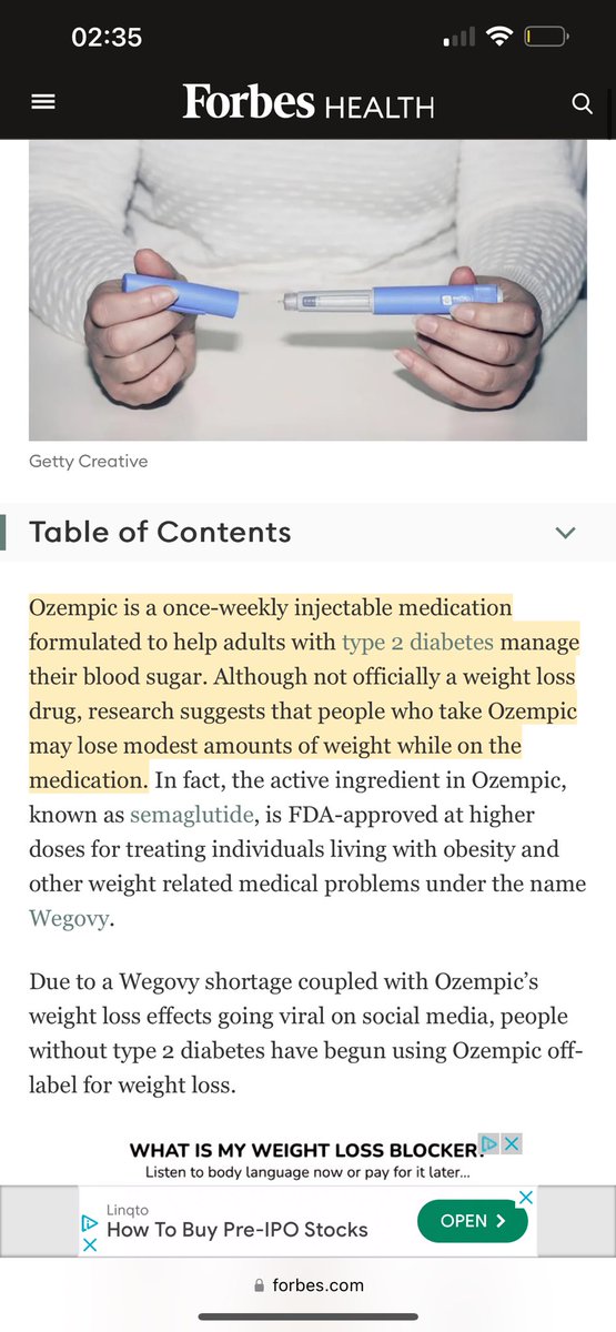 DaHighSportsGuy's tweet photo. @MOrf0128 @alreadydidthat_ @OsheaJacksonJr Ozempic is a medicine for type 2 diabetes and has an active ingredient that may cause slight weight loss but y’all just repeat what’s on social media smh. https://t.co/VETlD23A1I