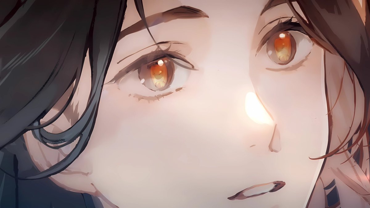 the lanterns reflecting on xie lian’s eyes.... OH I CANT HANDLE THIS
