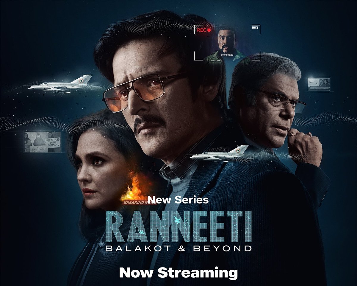 Just finished the series RANNEETI: BALAKOT AND BEYOND.! Wonderfull alongside feeling very proud of our RAW 🫡 @jimmysheirgill awesome sir! Yeh hai Naya India under the leadership of @narendramodi only he can safeguard our country from terr*rism. 'Ghar mein ghus kar marenge' 🫰