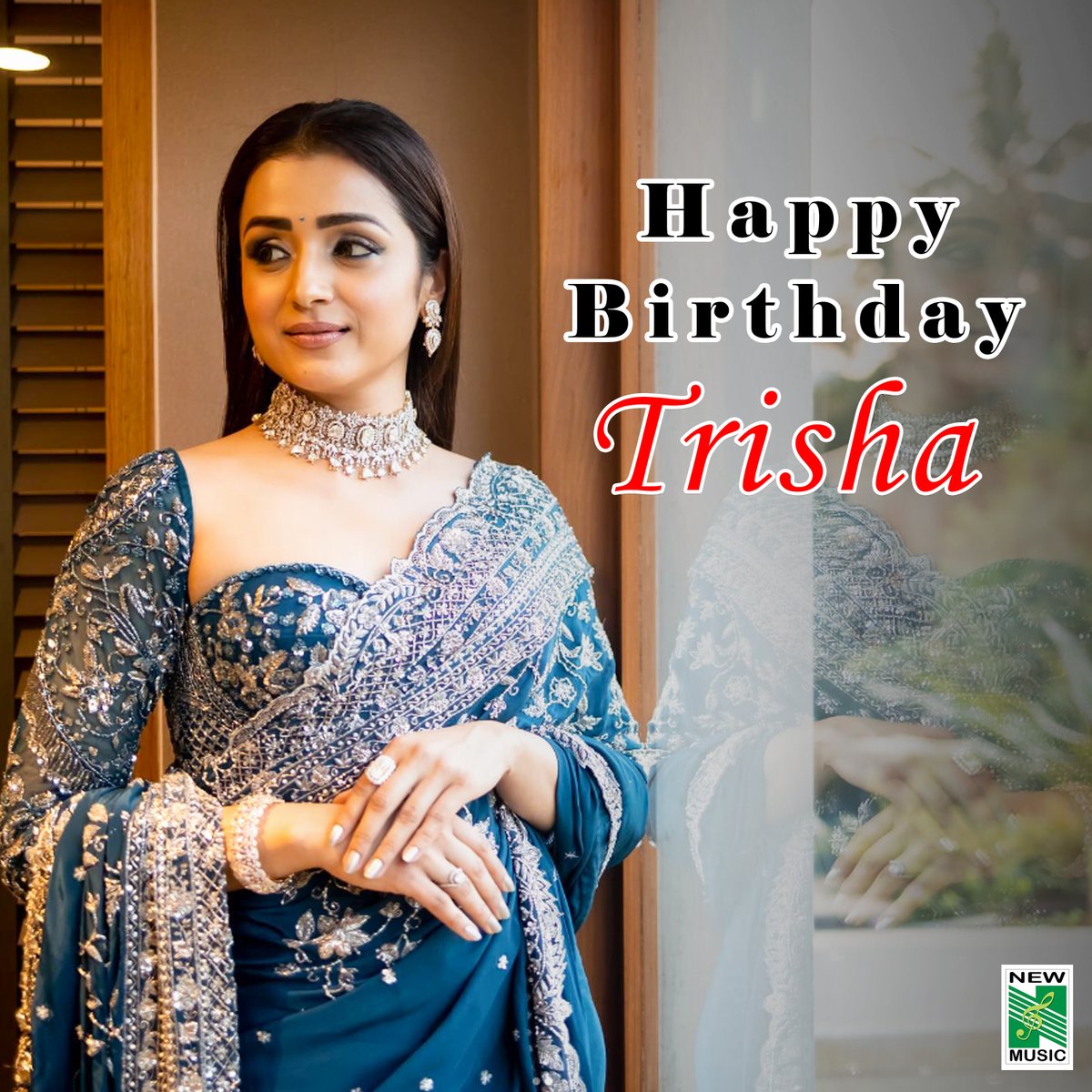 Happy birthday to south queen 🎉🍰 @trishtrashers Wishing You A Blockbuster Year Ahead ❤️ #HBDTrisha #SouthQueenTrisha #HappyBirthdayTrishaKrishnan