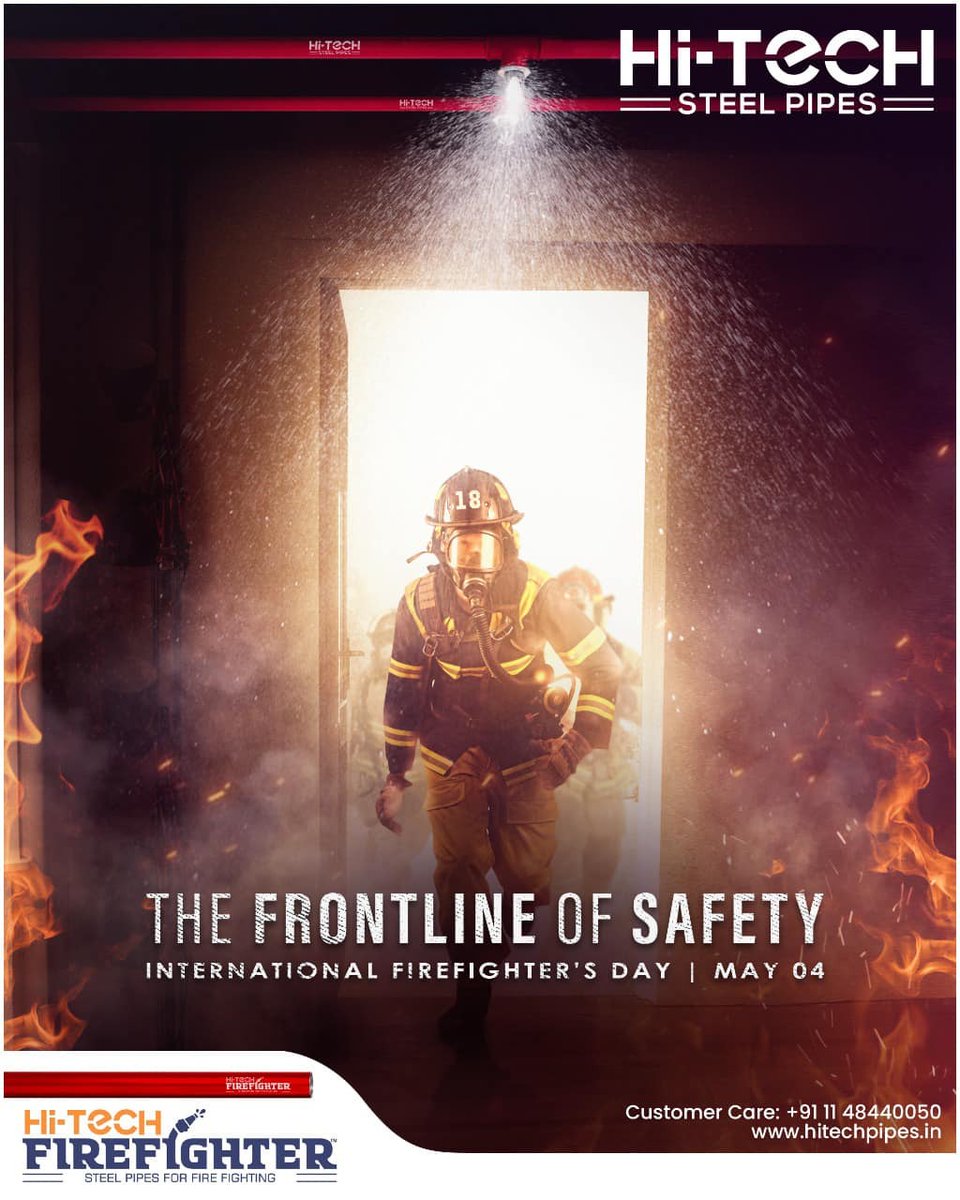 #internationalfirefightersday #hitechfirefighting #SteelPipes #erwpipes #gipipes #gppipes #firefighterstrong #fire #firefighter #fighter #warriors #firepipe #safety