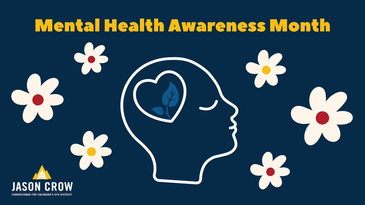 May is #MentalHealthAwarenessMonth and a chance to help break the stigma surrounding mental health. If you or someone you care about is struggling, here are resources to help: samhsa.gov/find-support
