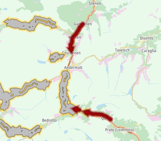 De vertraging in #Zwitserland op de #A2 Luzern ► Chaisso voor de Gotthardtunnel is nu ruim 1 uur

Chiasso ► Luzern : méér dan 2 uur...door een ongeluk is de rechterrijstrook dicht.