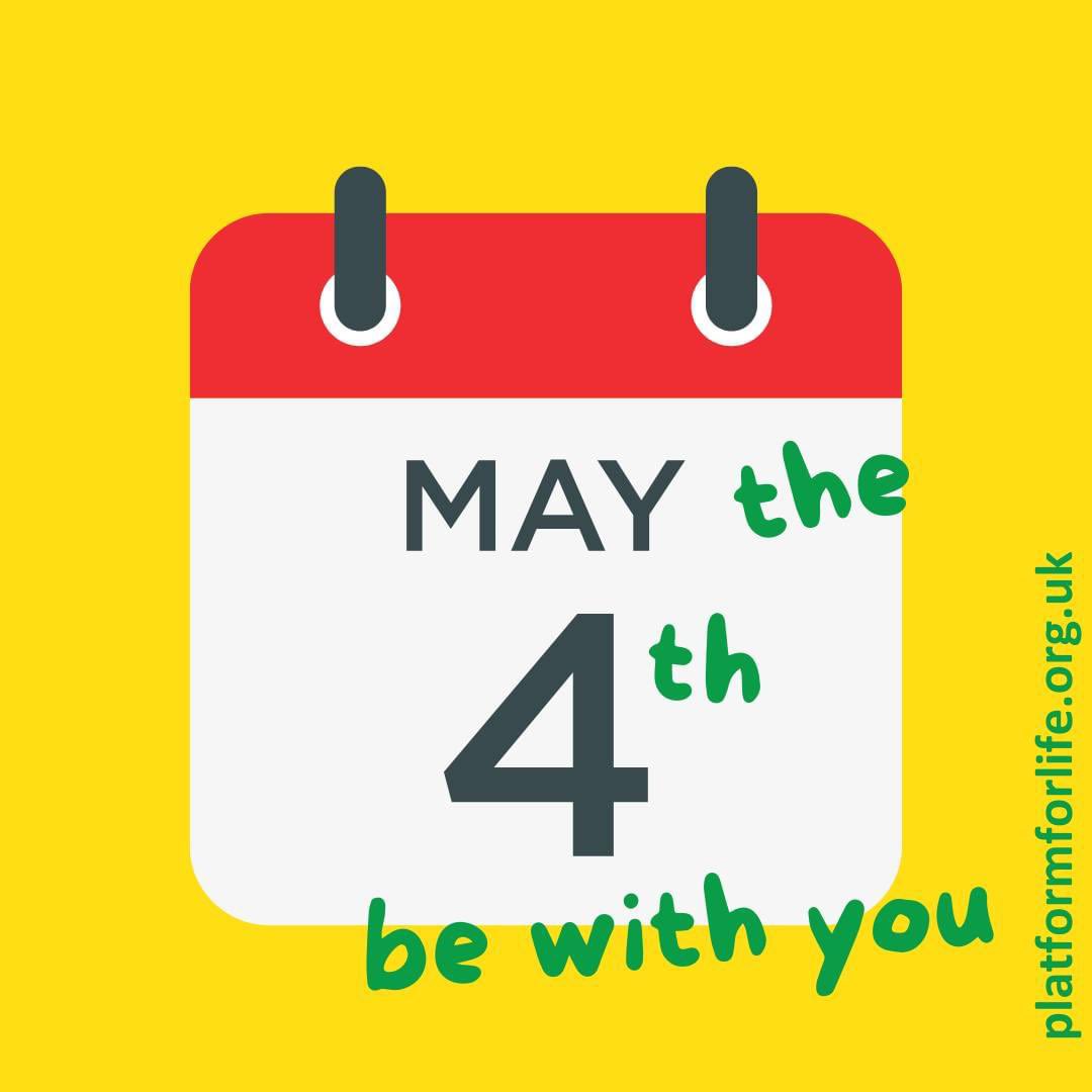 Happy Star Wars Day! ✨

#StarWarsDay #MayTheFourth #ChestersMentalHealthCharity #MentalHealthAwareness #Charity #ItsWhatWeDo #Chester #ChangingLivesForGood