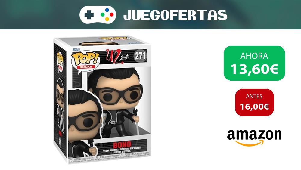 💥 CHOLLO‼️ #amazon Funko Pop! Rocks: U2 - ZooTV - Bono - Figura de Vinilo Coleccionable - Idea de Regalo- Mercancia Oficial - Juguetes por 13,60€ 💸 Comprar: amzn.to/3y76FCo 🎮 Visto en t.me/juegofertas