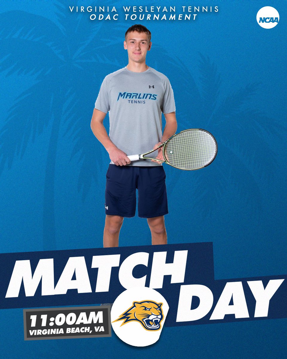 Men’s Tennis Takes On Averett in Quarterfinals of the ODAC Championship Tournament! Come out and support your Marlins! #MarlinNation // #Tennis // #Win