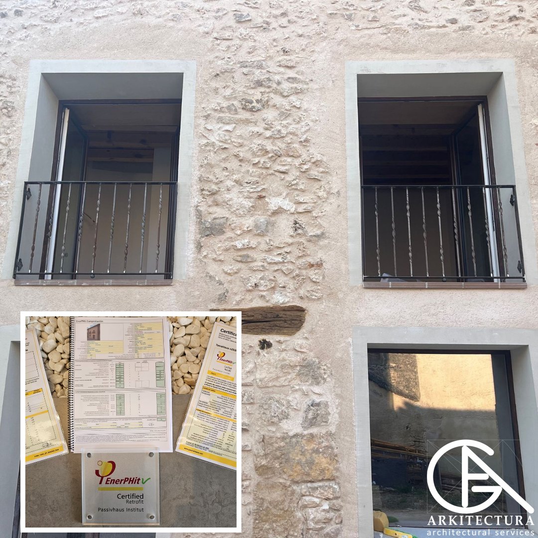 TamaHaus nZEB, nuestra vivienda unifamiliar en Pradena (Segovia) recibe la certificación Passivhaus EnerPHit. 

#arquitectos #passivhaus #Casa #passivehouse #vivienda #arquitectura 
 
Proy, DO, PHD, PHT
@GA_Arkitectura

D.E.
@bvillalvilla

Constructora: 
PAEE