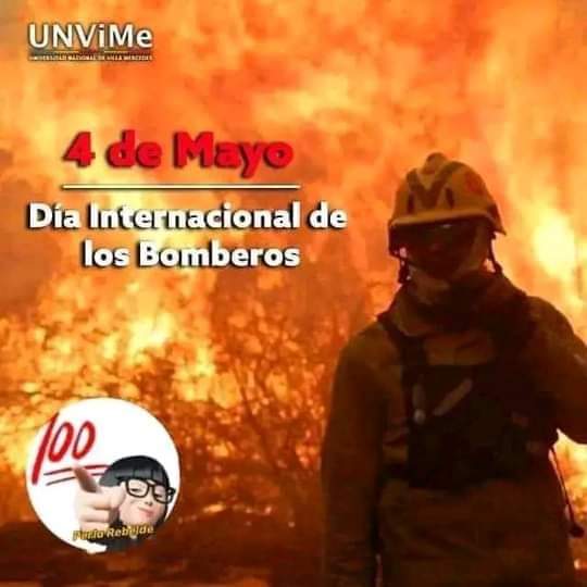 4 de Mayo, día internacional del bombero, para esas valiosas personas que son capaces de ofrendar sus vidas por salvaguardar las de los ciudadanos, ¡MUCHAS FELICIDADES! #HeroesDeAzul ¡Gracias por existir! #HolguínSí #Cuba #GenteQueSuma
#TodoXCuba #PorCubaJuntosCreamos