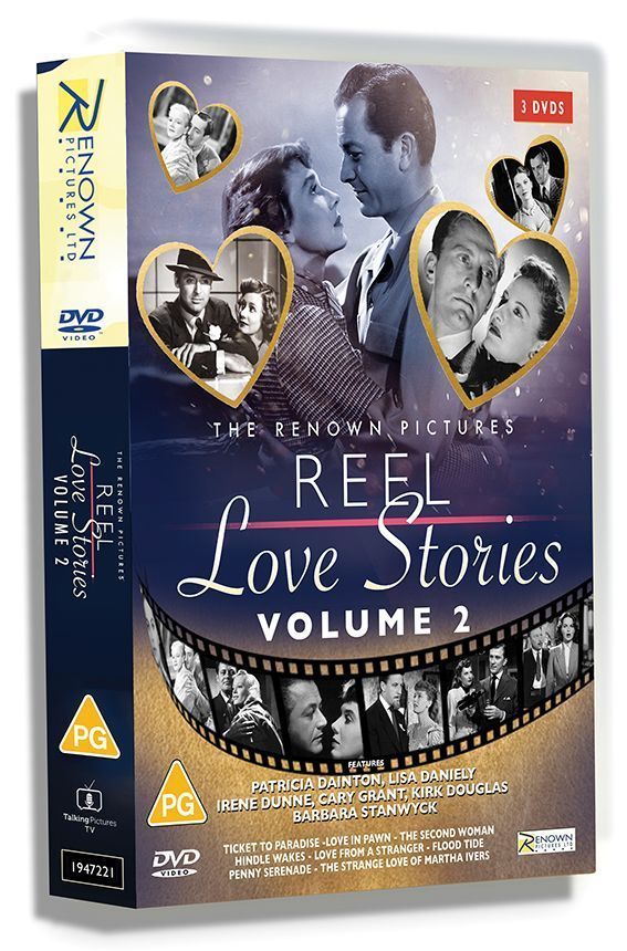 Ah l'amour! Our Box Set of the Week offer! THE RENOWN PICTURES 'REEL' LOVE STORIES Vol 2. Eight films featuring #PatriciaDainton #LisaDaniely #BasilRathbone #CaryGrant #BarbaraStanwyck and many more! Just £10 with free P&P #optionalsubtitles buff.ly/4bjKXt7