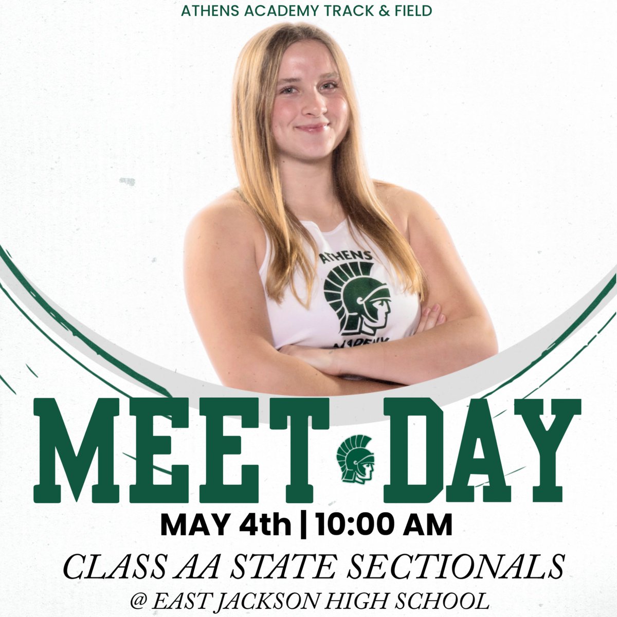 Good luck, @acad_track! #GoSpartans