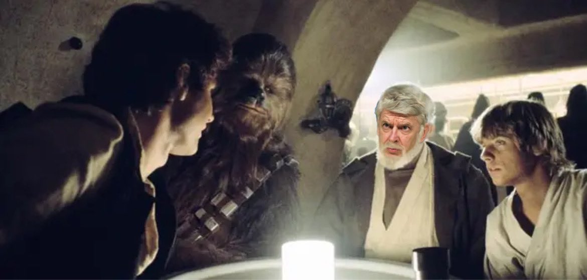 I photoshop #Arsène #Wenger into Movies or tv shows every day #afc #arsenal #wengerin : Day 536 #Maythe4thBeWithYou  #Happystarwarsday