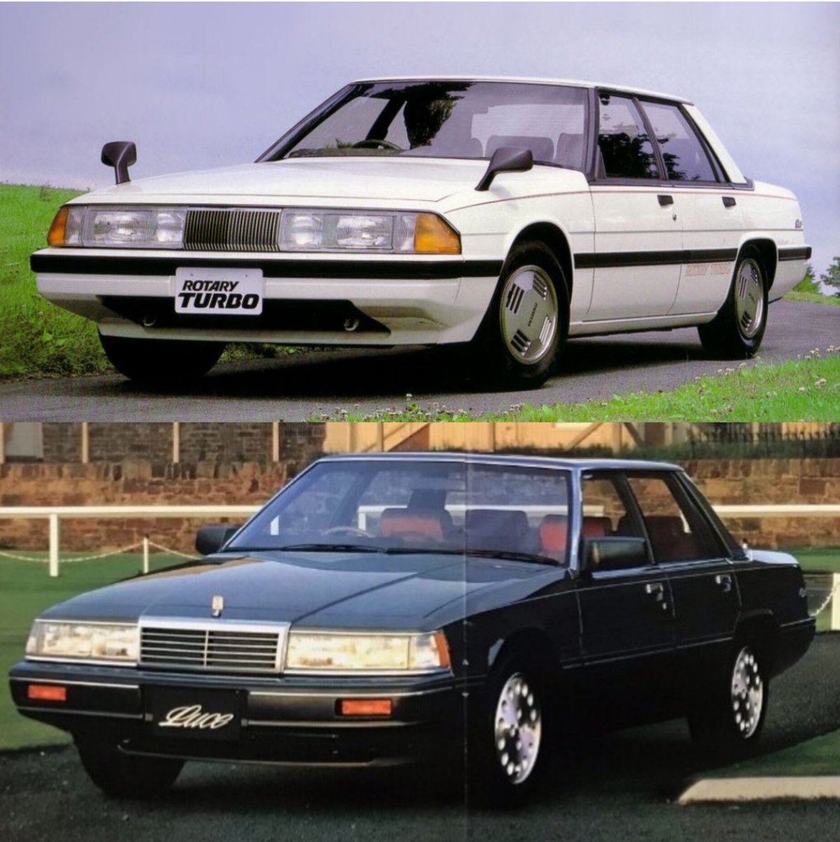 魂動デザイン以降のマツダ車は新型になっても代わり映えしないとか言われてますが、80年代中頃までのマツダ車はマイチェン前後で大きくイメージが変わる車種も少なくなかったですね。