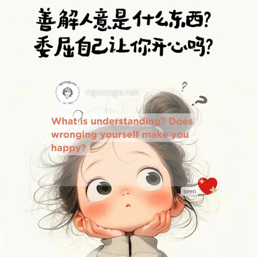 ngocnga.net/self-sacrifice…
🤔💔😊 #Understanding #SelfSacrifice
Shàn jiě rényì shì shénme dōngxī? Wěiqu zìjǐ ràng nǐ kāixīn ma?
#1quotein3languages #chineselanguage #learnchinese #learnmandarin #studychinese #chinesewords #putonghua #weibo #chinese #mandarin #pinyin #quotes #quote