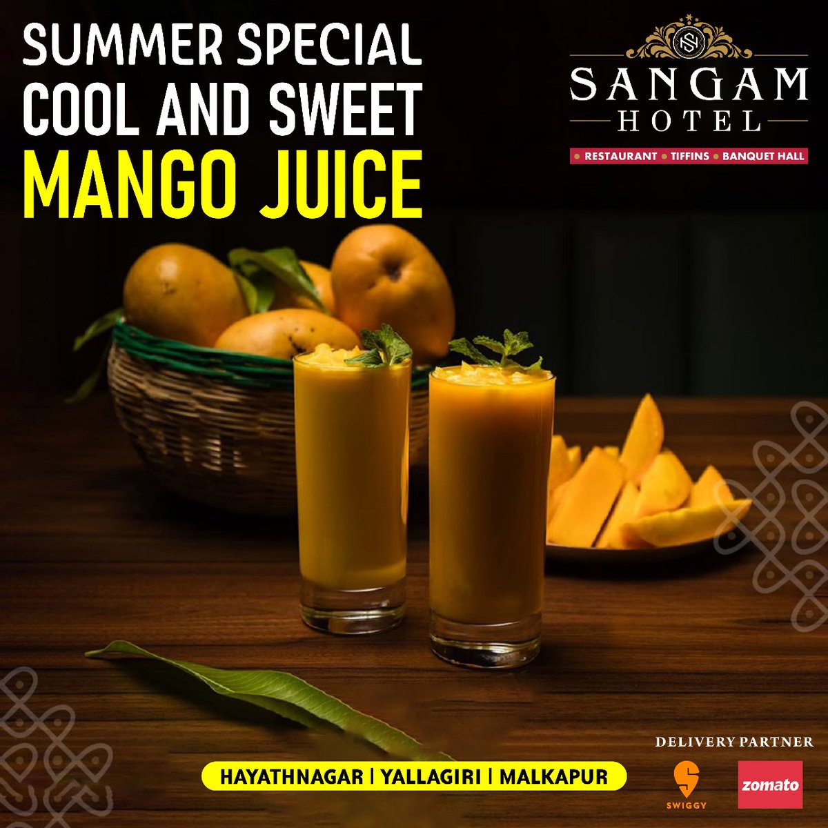 Summer Special cool and Sweet Mango Juice!!! @Sangamhotelsma

#mangojuice #mango #mangolover #mangosmoothie #food #mangoes #foodie #smoothie #foodporn #fruits #healthylifestyle #foodphotography #fruit #detox #mangostickyrice #mangoseason #mangos #foodblogger #juice #healthyfood