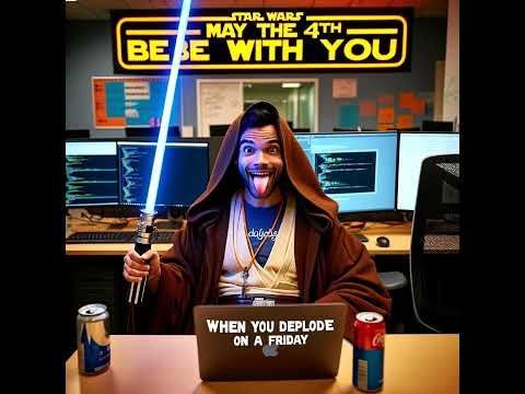 When you're more Jedi than Java but deploy on a Friday night anyway! #DevOps #DevOpsMemes
buff.ly/3Qw79s9
#DevOps #PlatformEngineering #PlatformEngineer