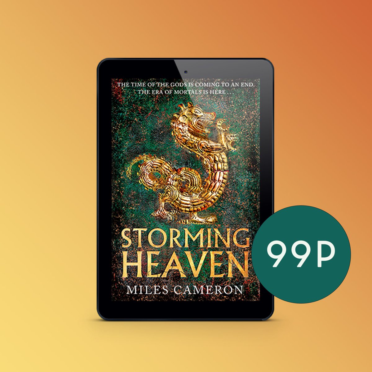 Just in case you don’t already have a copy, Storming Heaven is 99p all month!