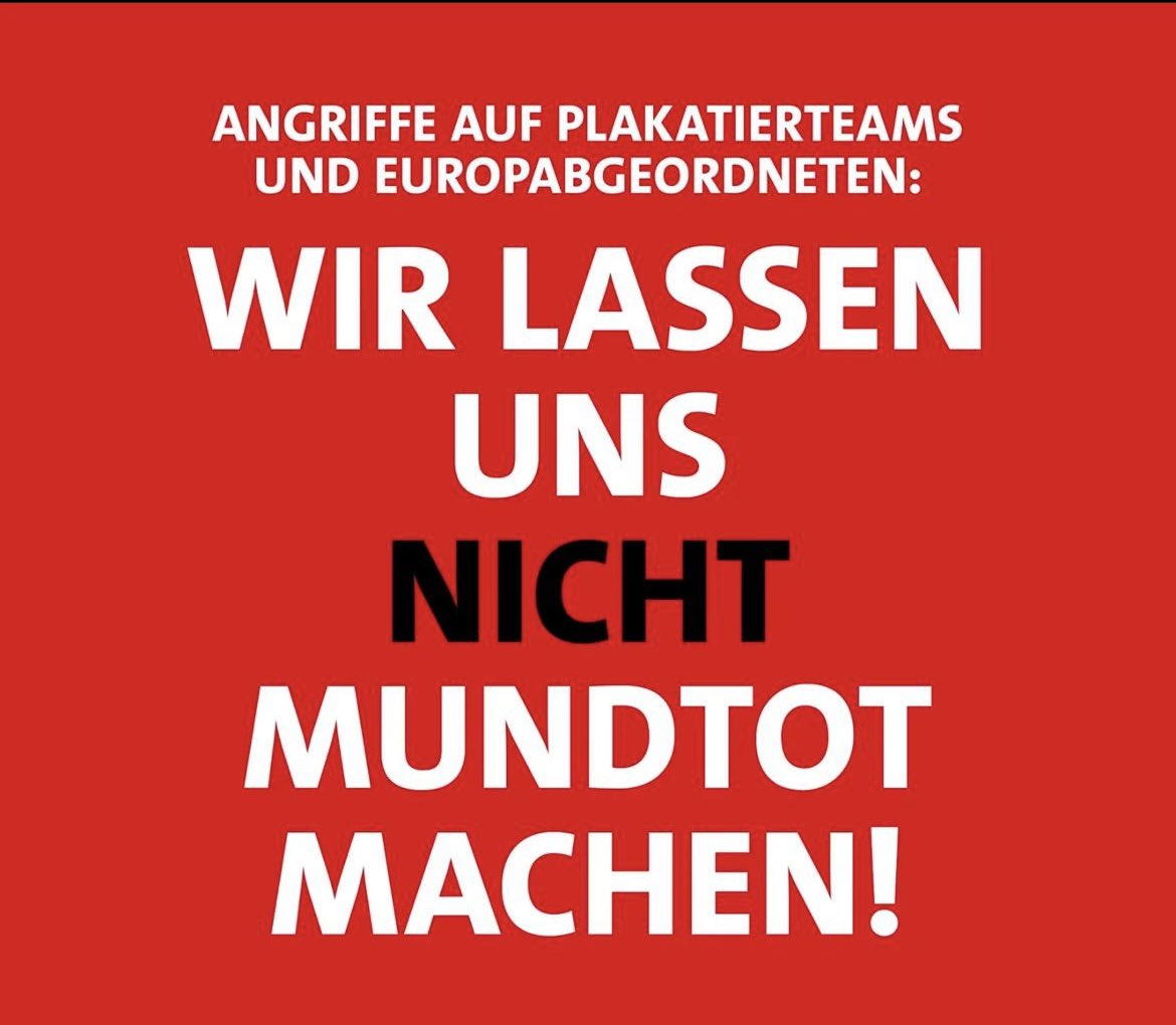 „Der brutale Angriff auf <a href="/MattEcke/">Matthias Ecke 🇪🇺 🌹</a> durch Neonazis ist nicht nur ein Angriff auf ihn, sondern auf alle, die für Demokratie und Freiheit stehen“ - <a href="/repasi/">René Repasi</a> in unserer Solidaritätserklärung: 
spdeu.de/aBc8N9. Wir stehen hinter Dir, Matthias! ✊