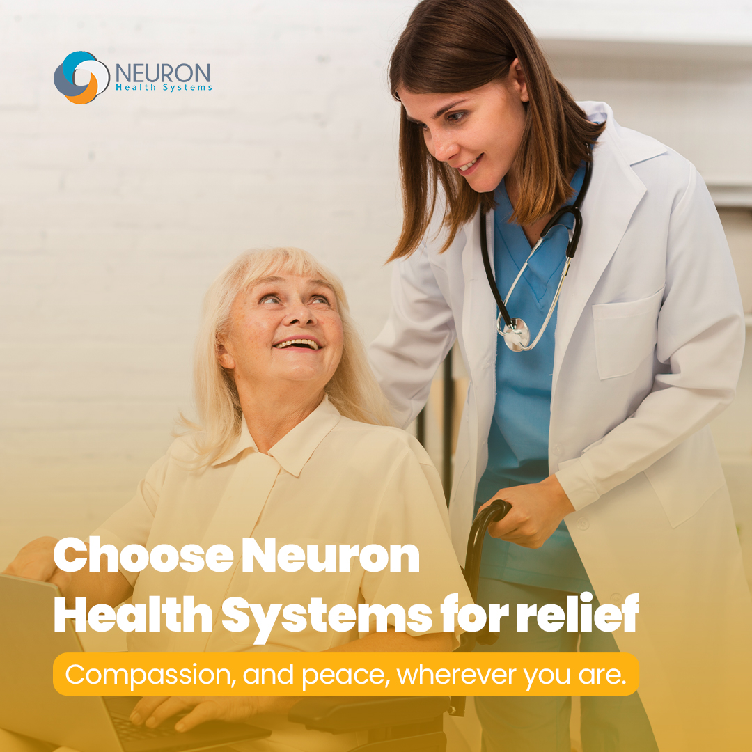 Experience relief, compassion, and peace with Neuron Health Systems.

Our exceptional health and companion care services are uniquely tailored for your loved ones, ensuring the highest quality of living. 💙

#NeuronHealthSystems #HomeCareAgency #HomeCare #NewJersey #SeniorCare