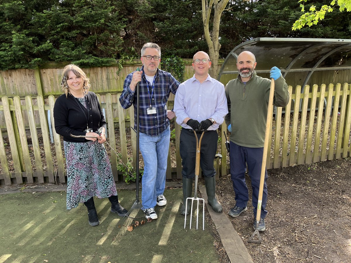 Our budget doesn't quite stretch to gardeners, so each month staff, parents and members of Friends of St Michael’s CE Primary School - PTA pick up their tools and do their best to improve the grounds of our wonderful school.