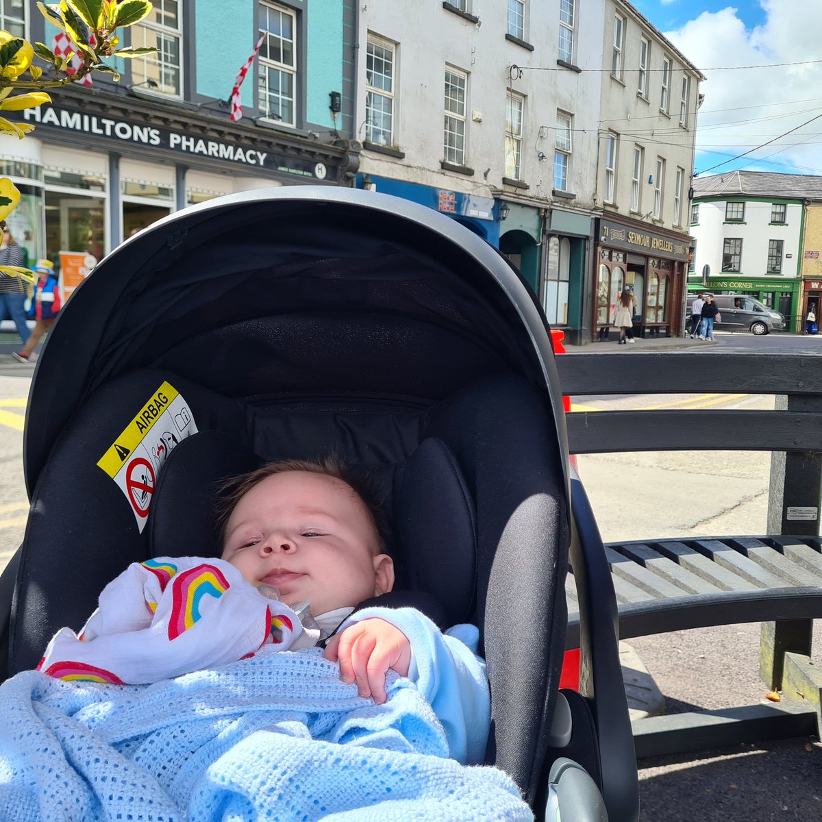Lewis has finally made it down to his 'real home' of Skibbereen. Lovely sunny day in West Cork.