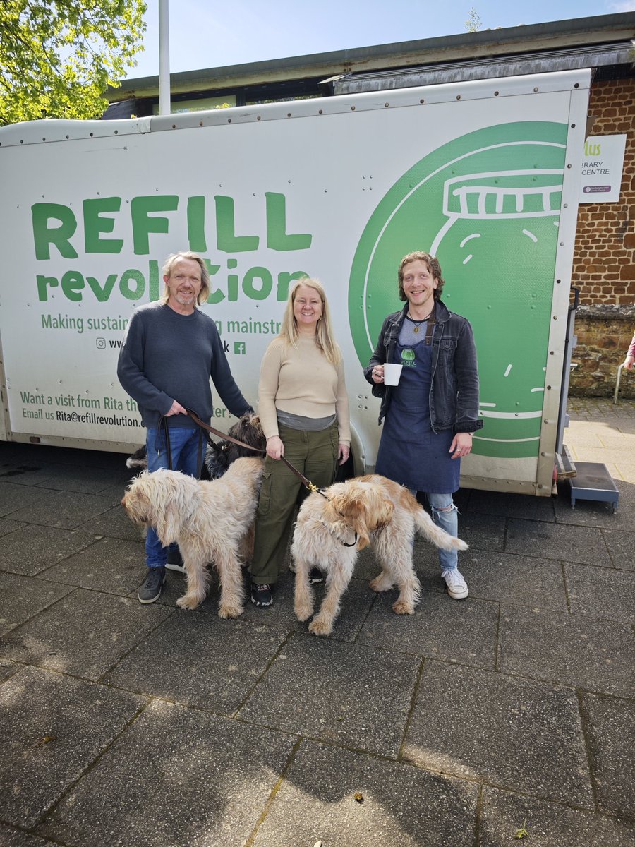 Really good to welcome Rita the Refill van to #brixworth for the best first time. Thanks to everyone who came down. Rita will be back on Saturday 18th May between 10am and 12 midday outside the community centre @WNLibDems #SustainableFuture