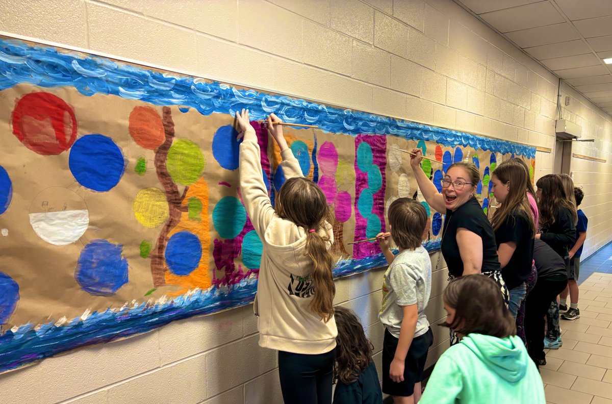 Week 30 at the Falls: engaging  read aloud selection= thoughtful learning.  Our junior students discuss what it means to Be a Good Ancestor, what that looks and sounds like, from individual actions to system actions. ⚡️ <a href="/TLDSB/">TLDSB</a>