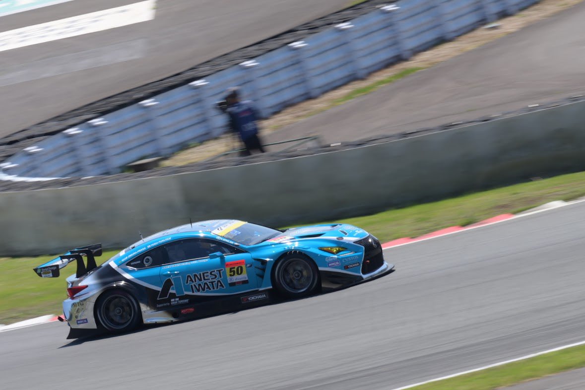 #SUPERGT Rd.2 決勝日🗻
沢山の応援をありがとうございました😊

50号車は1度順位を落としてしまう場面もありましたが最後まで着実に追い上げ14位でチェッカーを受けました🏁✨

鈴鹿戦もとても楽しみでワクワクしています🥹　

 #ANESTIWATARacingwithArnage の戦いを引き続き宜しくお願いします🩵✊