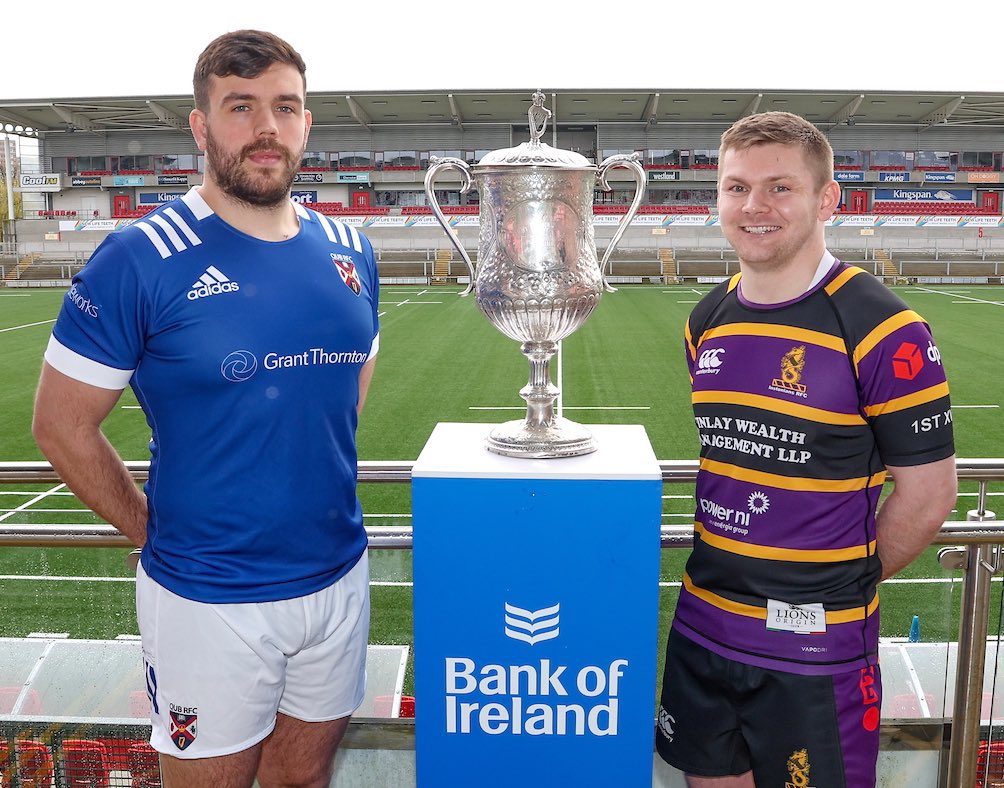 It’s game day at Kingspan Stadium! 🏆 @bankofireland Senior Cup Final 🤝 QUB v Instonians ⌚️ KO 3pm 🎟️ shorturl.at/ghpyE Watch live 👉 live.ulster.rugby