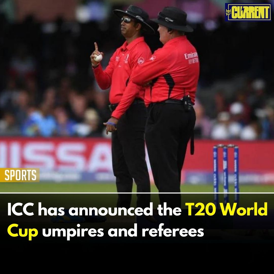 The International Cricket Council (ICC) has announced its lineup of umpires and referees for T20 World Cup 2024. Read More: thecurrent.pk/icc-has-announ… #TheCurrent #ICC #T20worldcup