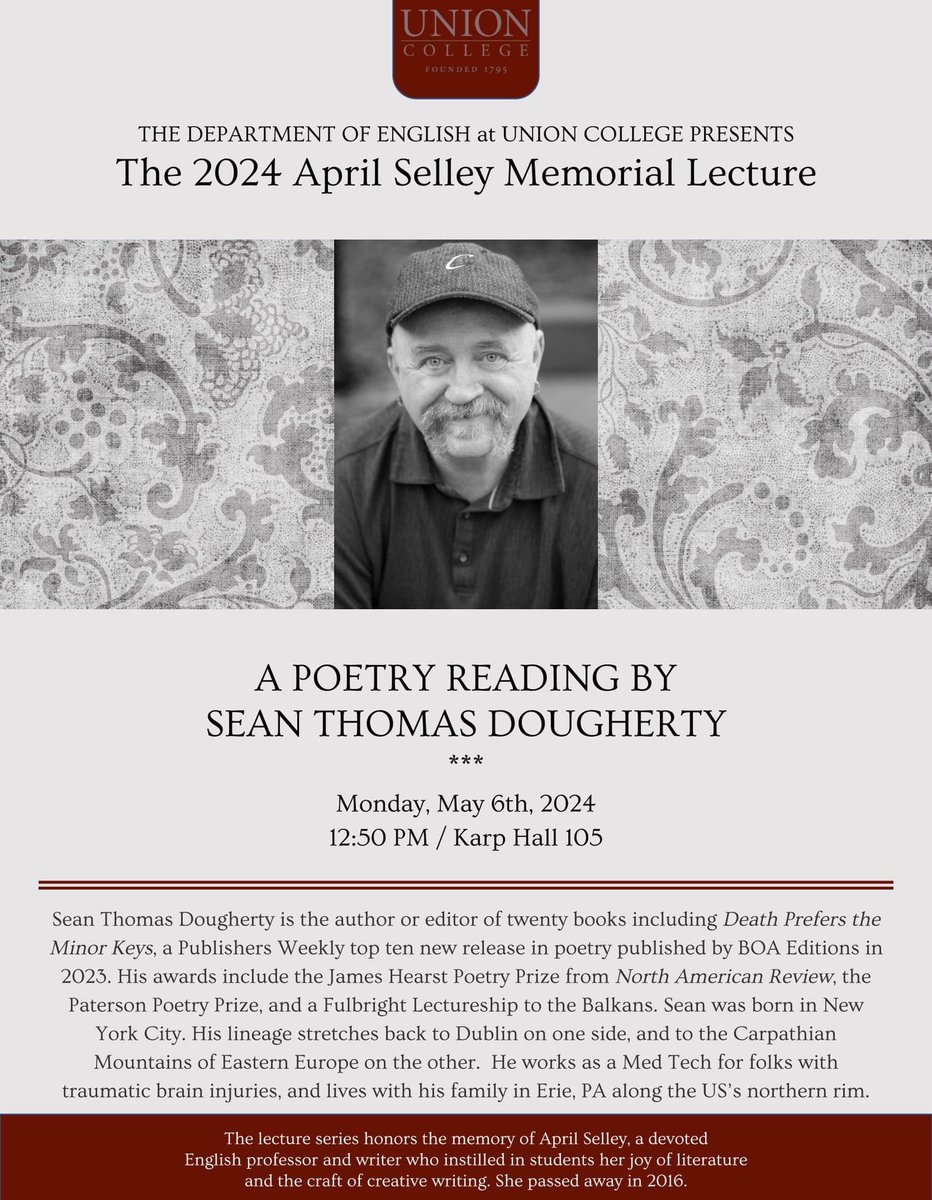 Super excited for this event. @SeanLemonhead is a beautiful reader. If you’re in the area, do yourself a favor and attend. Sean is not to be missed.