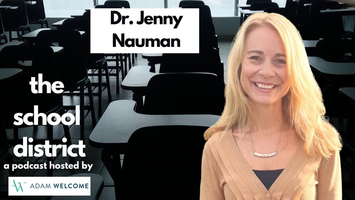Episode 283 just dropped with Asst Supt @JennyNaumanCape - Jenny is one of the kindest, smartest, most visionary school district leaders I know! You're going to enjoy our conversation, thanks for listening! Apple - tinyurl.com/theschooldistr… Spotify - tinyurl.com/theschooldistr…