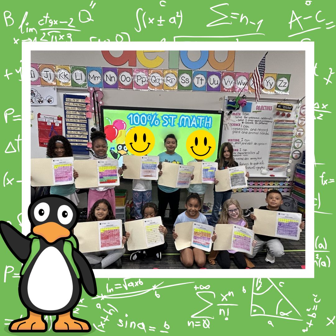 A round of applause for these incredible Firsties @MatzkeElemCFISD! 👏🏽👏🏽 They've conquered 100% of their ST Math Journey, showcasing hard work, perseverance, and strategic thinking! So proud of their amazing achievements! 🏆@STMath @STMathTX #MatzkeProud