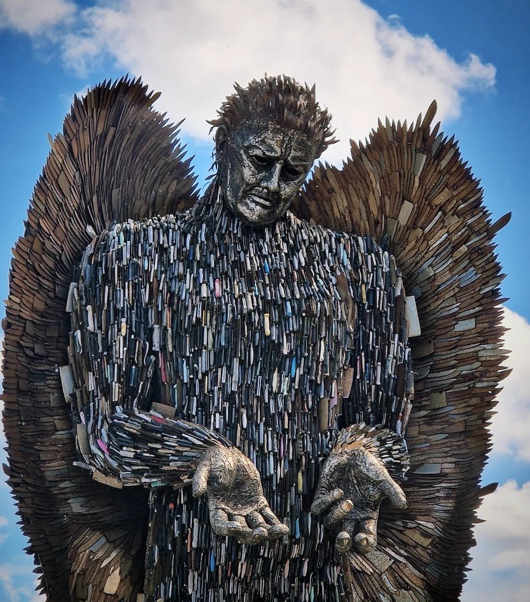 The #KnifeAngel has arrived in #WestonsuperMare