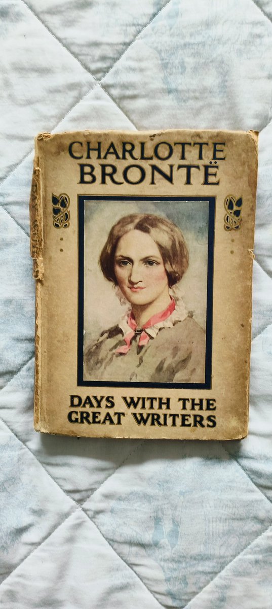 Deb's Daily Brontë 
I absolutely love this little book and doesn't Charlotte look 
'blooming and smiling and pretty...Is this my pale little elf? Is this my mustard-seed? #Famouslives #CharlotteBrontë