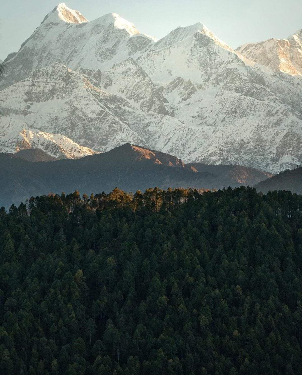 Mt.Trishul 🌁  Gwaldam,Uttarakhand, India🇮🇳