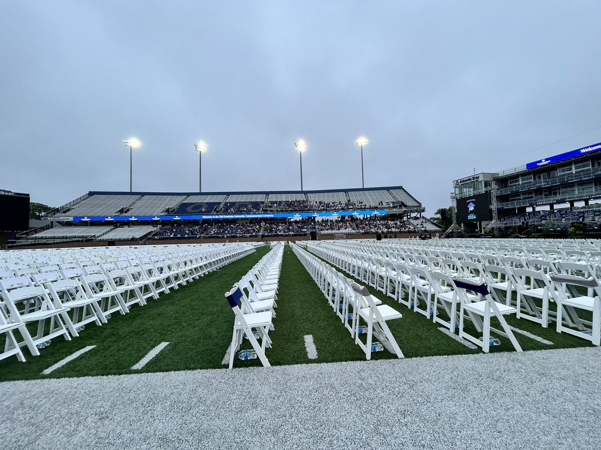 Stage is set - ready to celebrate our graduates!