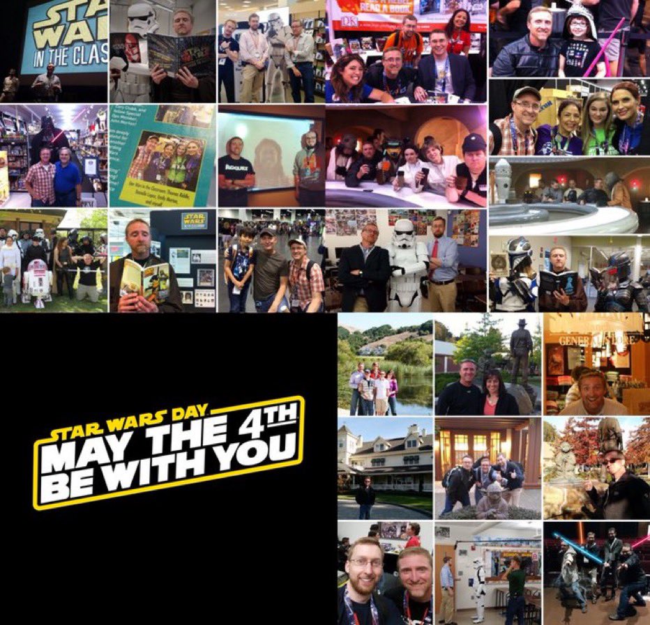 To the many friends and followers who have shared this exciting journey with us for the last ten years, thanks so much for all the support! Here's to many more adventures to come. May the Force be with You all! #StarWarsDay #MayThe4th