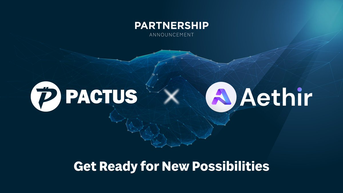 PactusChain's tweet image. Pactus x Aethir: Excited to announce our partnership! 🌟🚀 Join us as we venture into potential AR/VR, real-time gaming, and AI computations. Stay tuned!
#PactusBlockchain #Partnership @AethirCloud