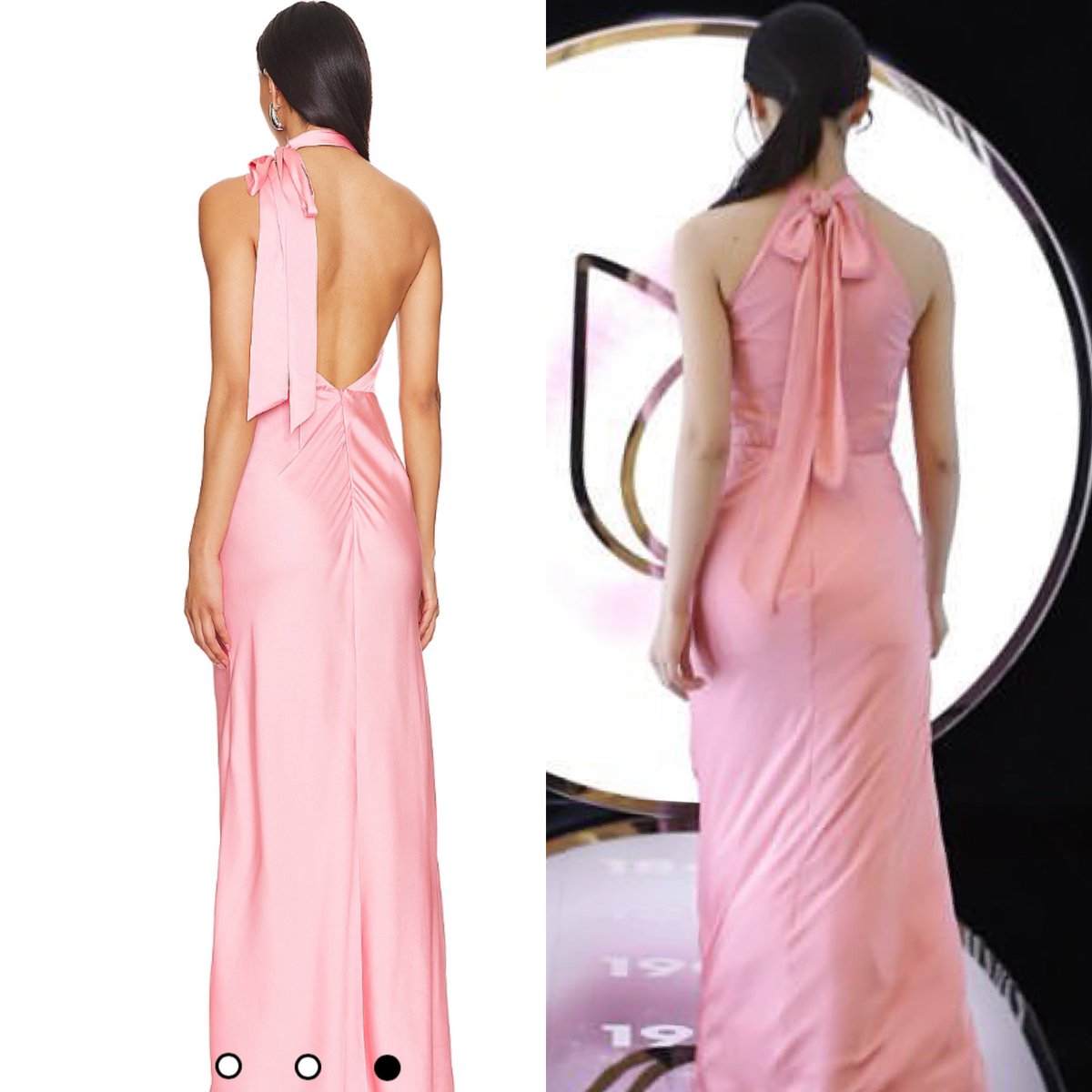 just saw in my timeline that tzuyu’s albie gown for pond’s indonesia event was supposed to be backless but out of respect for the host country, they changed it 🥹