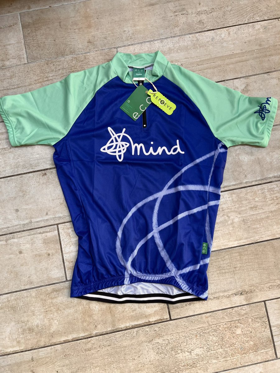 Great to see @MindCharity using @repreve for their cycle tops for our ride for them at this years @RideLondon #mind #repreve #recycled #ridelondon #fordridelondon2024 #minimiseourhumanfootprint