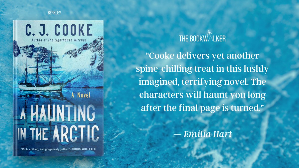 #BookTalk  A  deserted shipwreck off the coast of Iceland holds terrors and dark secrets in this chilling horror novel from the author of The Lighthouse Witches.

“Rich, chilling and gorgeously gothic.”—Chris Whitaker

Brilliant! amzn.to/3QxHjnn