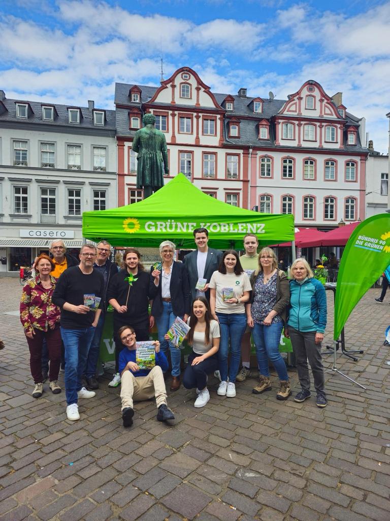 Familienbild mit den Grünen #Koblenz - wir kämpfen für Klima- und Naturschutz in Europa und in den Kommunen