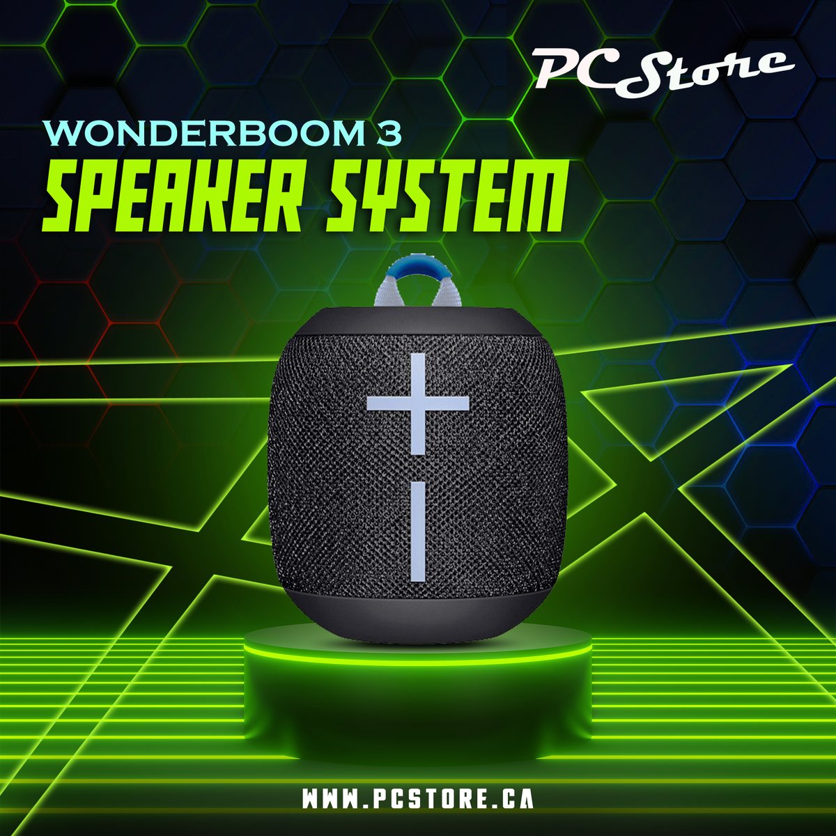 🔊🎶 Pump up the volume with the Ultimate Ears WONDERBOOM 3 Portable Bluetooth Speaker System in sleek black! 🔥

🛒 : surl.li/tlalw

#PCStore #UltimateEars #PortableSpeaker #Wonderboom3 #BluetoothSpeaker #Wireless #TechDeals #regina #saskatoon #saskatchewan #canada